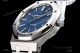 JF Replica Audemars Piguet Royal Oak Stainless steel Blue Dial Watch 3120 Movement (6)_th.jpg